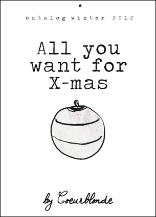 Elle & pip – the two girls of the blog Coeurblonde – are working on their own collection of mugs, candle bags and bracelets. They just released their first catalogue. I’m sure you will get greedy.
