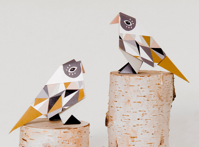 Origami birds by Birdtoldme