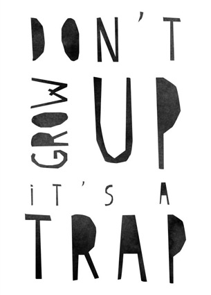 Some lovely things I stumbled across last week! Like this print 'Don't grow up' and the mini Instagram projector.