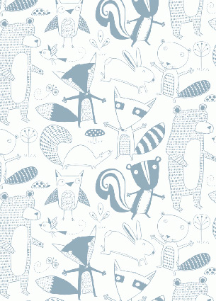 Seriously check this out! This site is so amazing - I’m still thrilled. The wallpaper will create an eye-catching feature in every kids’ room.