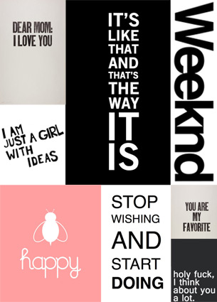 It’s already the first of the month, which means it’s time for a new inspiring moodboard. This month we’ll kick off with some beautiful, inspiring, but above all wise words.