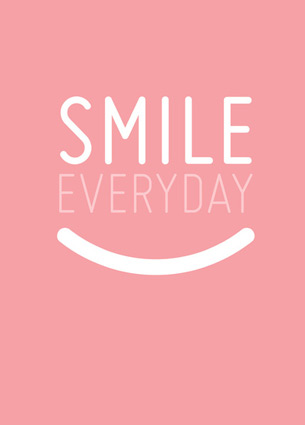 Today it's pastel love! In this post you'll find some things I loved last week. Like this print Smile Everyday and two lovely interiors.
